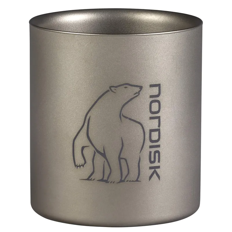 Nordisk TITANIUM MUG DOUBLE WALL 220ML WITHOUT HANDLE – Produktbild 1 von 1