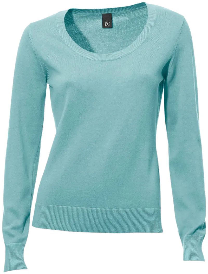 heine Rundhalspullover aqua, Aqua, – Produktbild 2 von 2