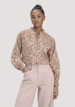 hessnatur hessnatur Print Bluse Relaxed aus reiner Bio-Baumwolle – Produktbild 1 von 1