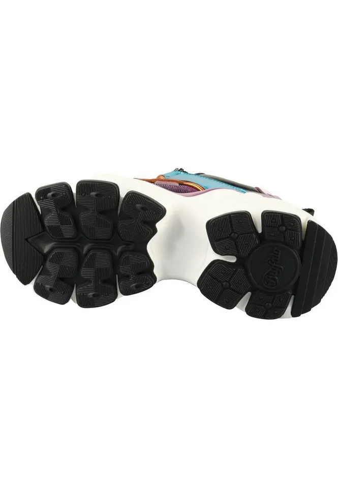 Buffalo Buffalo Binary Glam Vegan Nappa/Textile´ Trainingsschuh – Produktbild 4 von 5