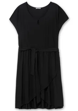 sheego Jerseykleid schwarz – Produktbild 1 von 1