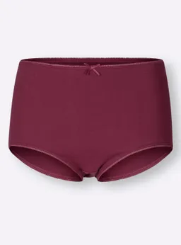 wäschepur Taillenslip schwarz + topas + marine + bordeaux – Produktbild 1 von 1