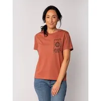 watapparel watapparel T-Shirt Frauen Tarot The Sun, Heritage brown, – Produktbild 1 von 1