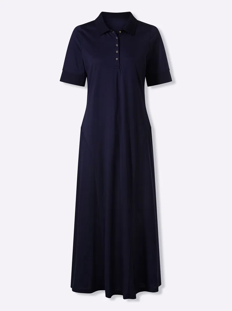 heine Polokleid, Marine, – Produktbild 1 von 2