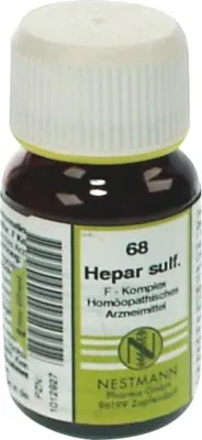 Nestmann Pharma Hepar sulfurius F Komplex Nr.68 Tabletten 120 St Tabletten – Produktbild 1 von 1