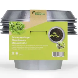 Andermatt Biogarten Andermatt Biogarten SchneckenStopp FE klein – Set à 6 Stück– wiederverwendbarer Schneckenkragen aus Stahl zur Anwendung im Garten und auf dem Balkon – Produktbild 1 von 1