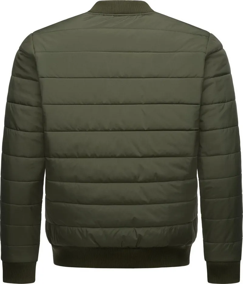 ragwear ragwear Bomberjacke Boomber Leichte wasserdichte Herren Übergangsjacke, Grün, – Produktbild 4 von 5