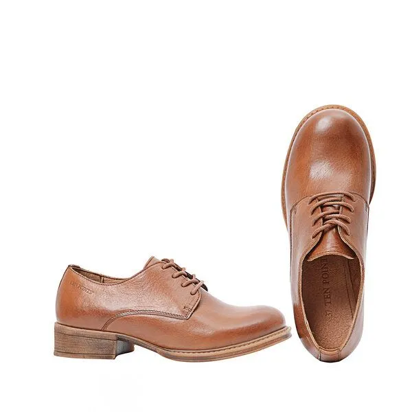 Ten Points Ten Points Pandora, Schnürschuhe, Braun, – Produktbild 1 von 4
