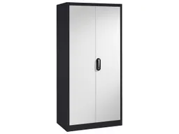 C+P C+P Flügeltürenschrank Anthrazit/Lichtgrau (BxTxH) 93x50x195 – Produktbild 1 von 1