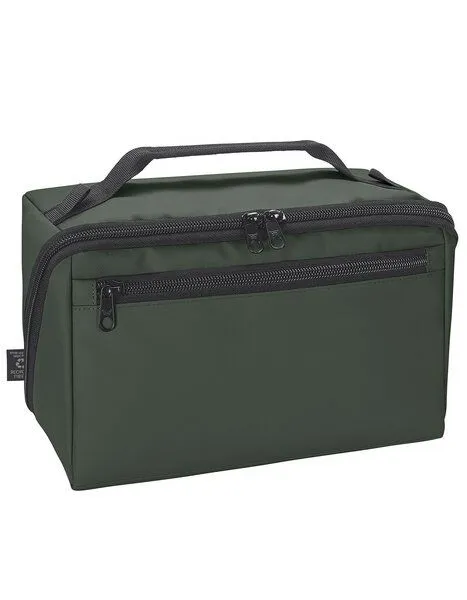Halfar Halfar Kulturtasche Reißverschlusstasche aus recyeltem Polyester für viele Einsatzbereiche, Schwarz, – Produktbild 3 von 3