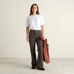 Dedicated Dedicated Bootcut-Hose aus Biobaumwolle - Ryda Corduroy – Produktbild 1 von 1