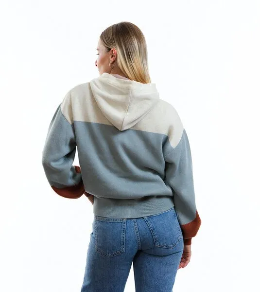 Gary Mash GARY MASH Oversize-Cardigan Winnie mit Kapuze aus Biobaumwolle, Mehrfarbig, – Produktbild 3 von 4