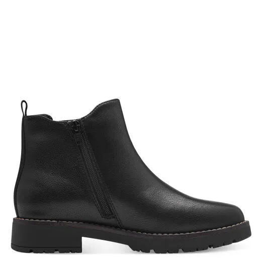 Jana Jana Chelseaboots 100% vegan, Schwarz, – Produktbild 8 von 8