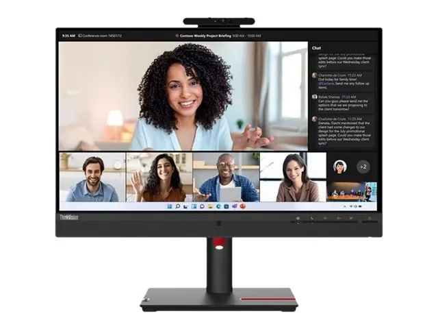 Lenovo Lenovo ThinkVision T24mv-30 - LED-Monitor - 61 cm (24") – Produktbild 2 von 3