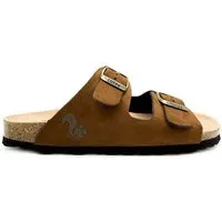 thies Vegane Eco Bio Rec Sandale "thies ® PET" aus recyceltem PES, Cognac, – Produktbild 1 von 1
