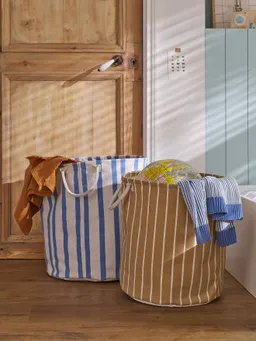Vertbaudet 2er-Set Aufbewahrungskörbe  Wäschekorb Kinderzimmer – Produktbild 1 von 1