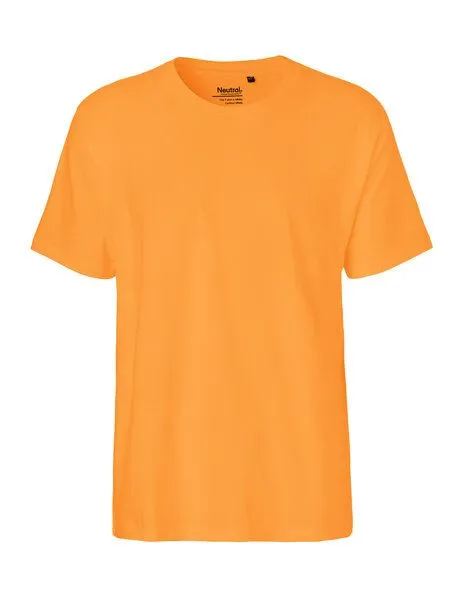 Neutral Neutral® Herren / Unisex T-Shirt von Neutral Bio Baumwolle Stabiler dicker Stoff, Okay orange (orange), – Produktbild 2 von 4