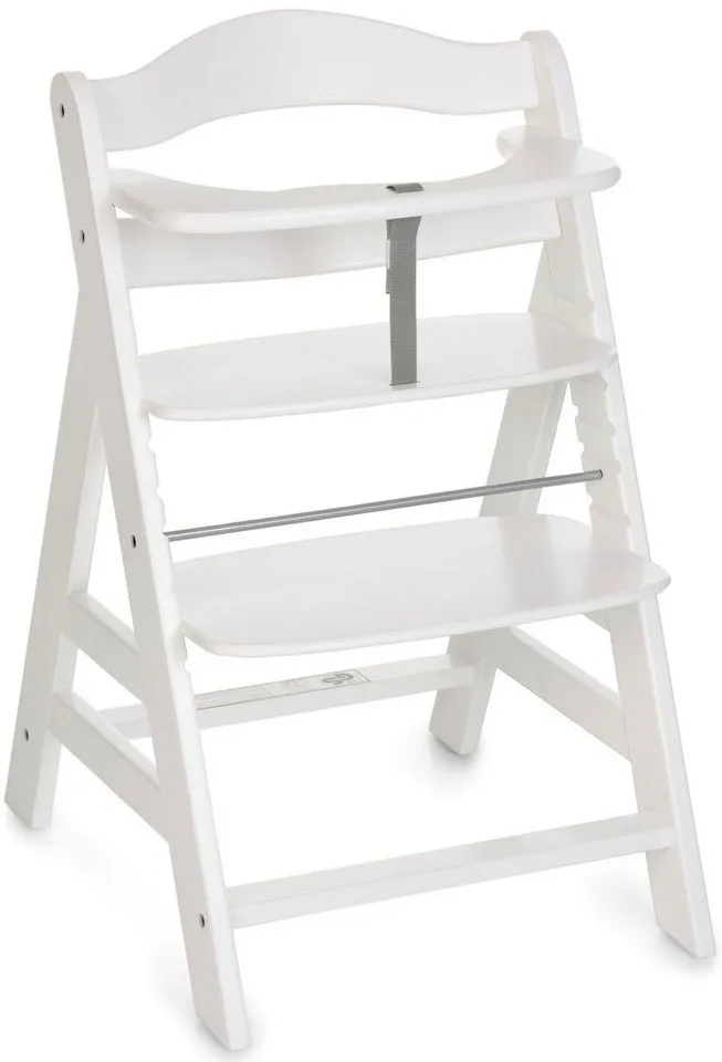 Hauck Hauck Hochstuhl Alpha+, Weiß, – Produktbild 2 von 5