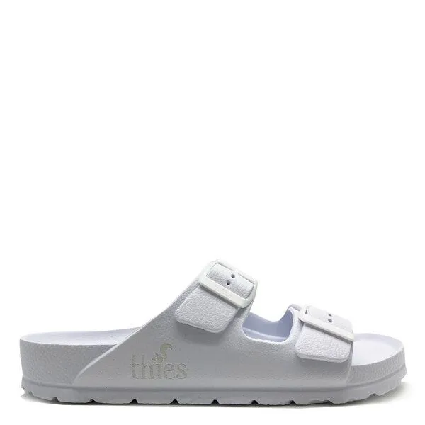 thies Vegane Ecofoam Sandale thies Men, White (weiß), – Produktbild 1 von 4