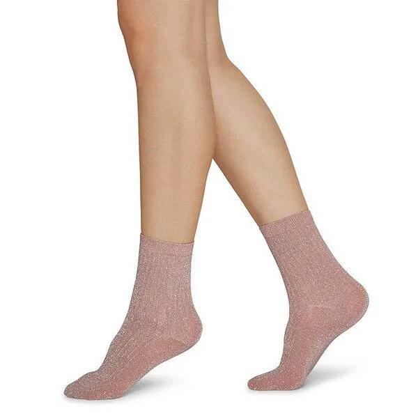 Swedish Stockings Swedish Stockings Glitzer Söckchen Stella, Rosa, – Produktbild 1 von 4