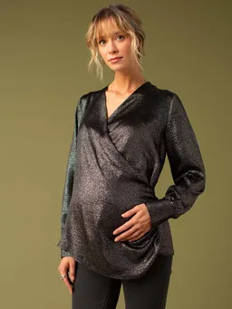 Envie De Fraise Wickelbluse für Schwangerschaft und Stillzeit ENVIE DE FRAISE – Produktbild 1 von 1