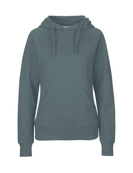 Neutral Neutral® Damen College Hoodie Hoody Kapuzenpullover Kapuzenpulli, Teal, – Produktbild 1 von 4