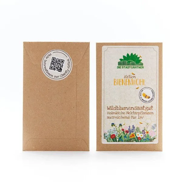 Die Stadtgärtner Die Stadtgärtner Blumensamen Bienenwohl Für 1qm – Produktbild 2 von 3