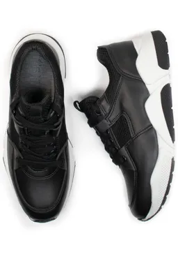 Will's Vegan Store Will's Vegan Store Damen vegan Sneakers Chicago Low Tops Schwarz – Produktbild 1 von 1