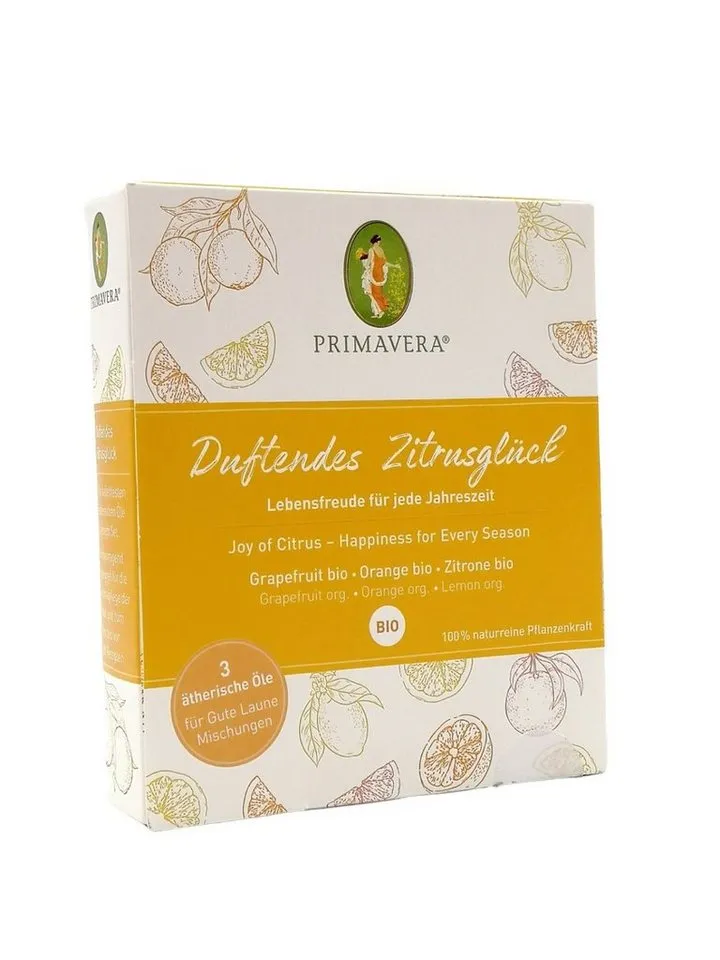 Primavera Life Primavera Life Duftöl SET Duftendes Zitrusglück ätherisches Öl, 1 P (3-St) – Produktbild 1 von 2