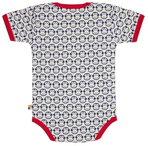 loud + proud loud + proud Babys & Kinder, Body Kurzarm, GOTS-zertifiziert, Ultramarine (blau), – Produktbild 4 von 5