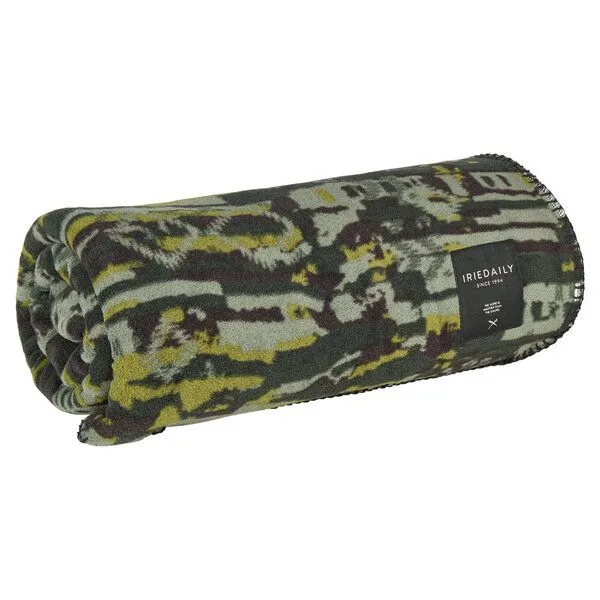 Iriedaily Iriedaily Faving Fleece Blanket, Green olive (mehrfarbig), – Produktbild 3 von 3
