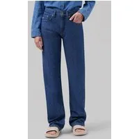 MUD Jeans MUD Jeans Loose Jamie Flow aus Baumwoll/ Leinen Mix, Stone indigo (blau), – Produktbild 2 von 5