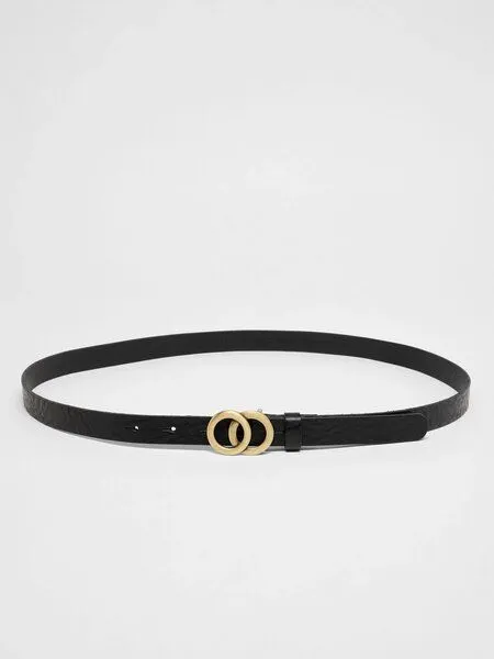 LANIUS Lanius - Gürtel Ring, Schwarz, – Produktbild 1 von 5