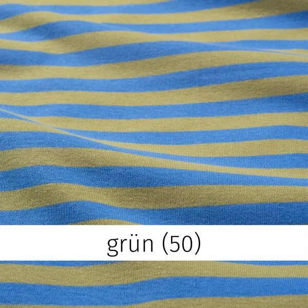 Heidekönigin Heidekönigin Langarmshirt Ringel, Grün, – Produktbild 1 von 1