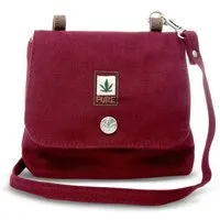 Pure PURE HF-0025 Hanf Schultertasche XS, Bordeaux, – Produktbild 1 von 1