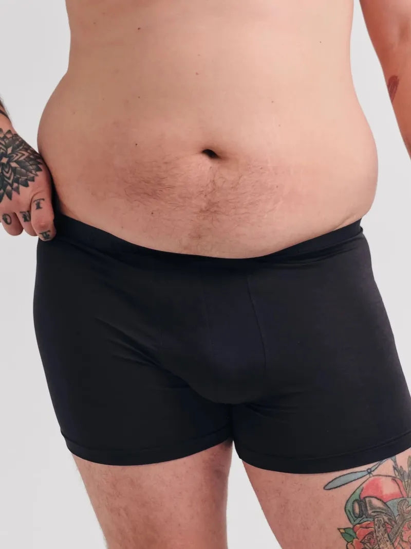 erlich textil erlich textil Light Touch Pants, enge Boxershorts aus weichem Modal, made in Europe, Anthrazit, – Produktbild 1 von 5