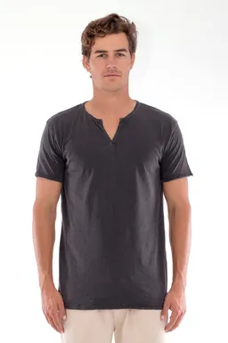 RAVENS VIEW IBIZA RAVENS VIEW IBIZA Herren vegan T-Shirt Eros Anthrazitgrau – Produktbild 1 von 1