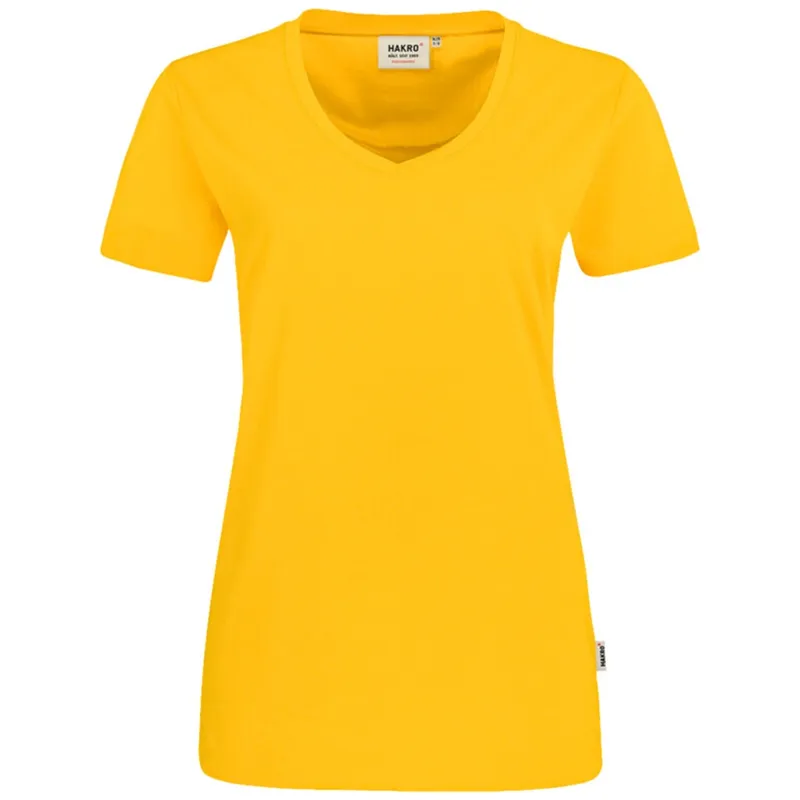 HAKRO HAKRO V-T-Shirt Mikralinar Damen #181 Gr. L sonne – Produktbild 1 von 1