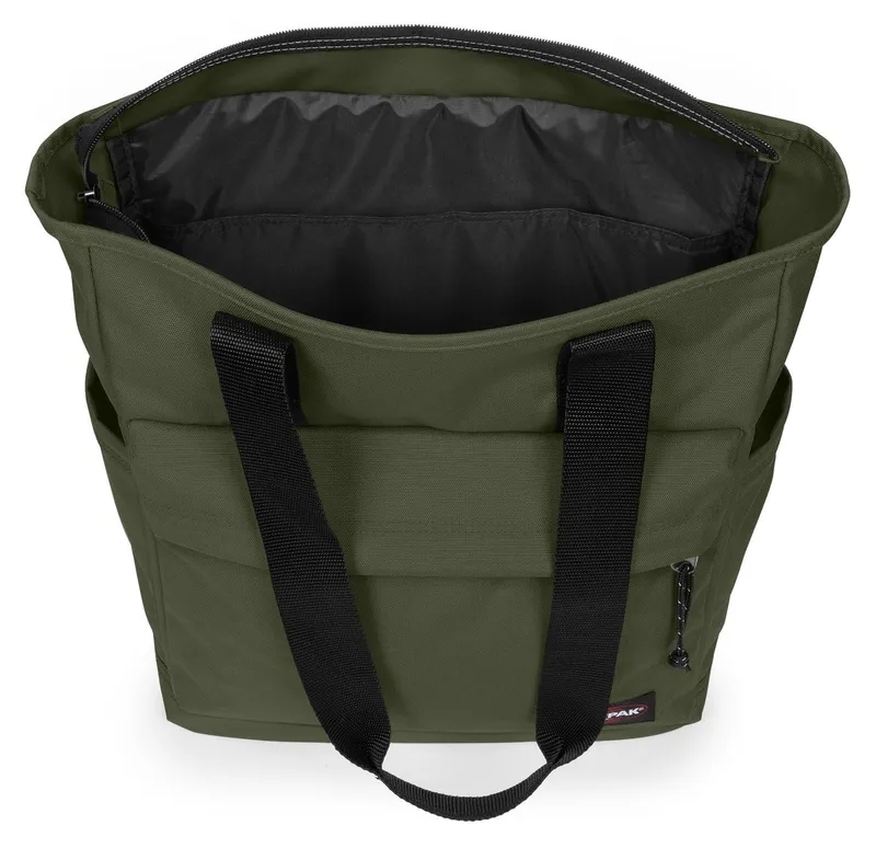 Eastpak Eastpak Schultertasche TOTE POCKET, Tote Bag, Shopper mit 16" Laptopfach für Schule & Uni, Grün, – Produktbild 1 von 3
