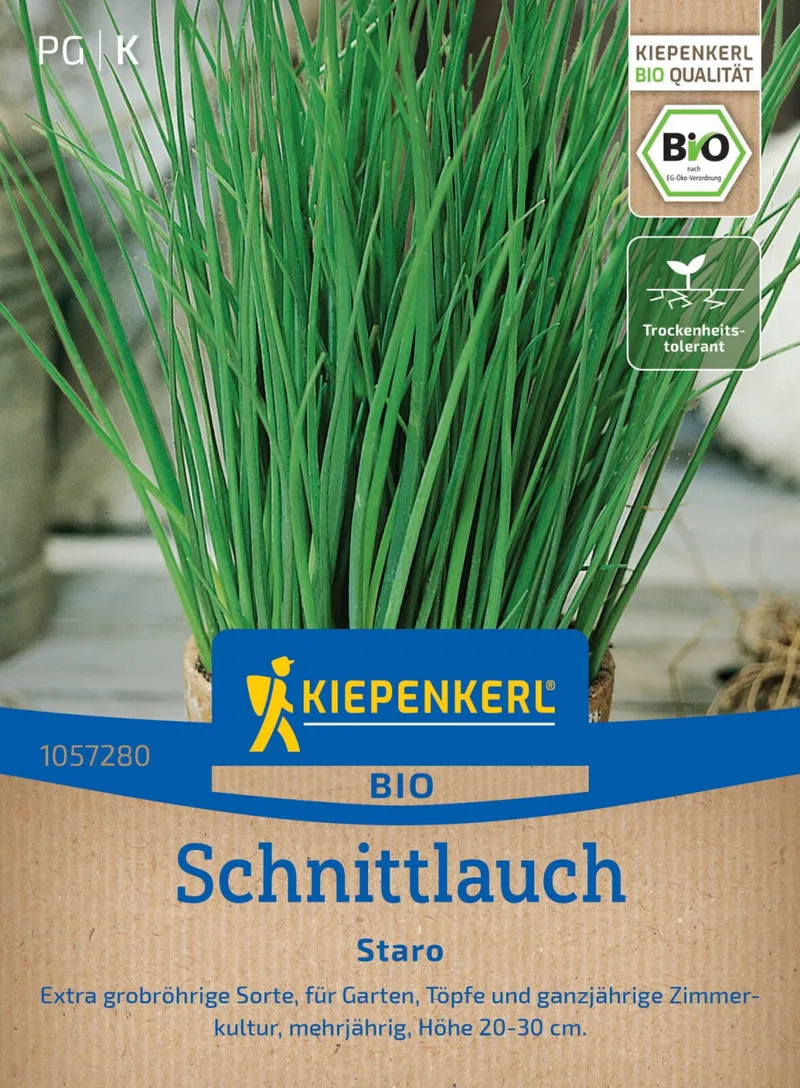 Kiepenkerl Kiepenkerl Kräutersamen, BIO-Schnittlauch, Grün, – Produktbild 2 von 2