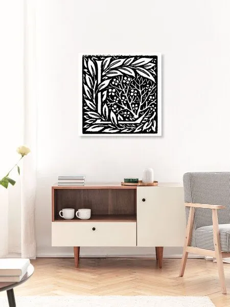 Photocircle Photocircle Poster / Leinwandbild - William Morris: Love is Enough – Produktbild 2 von 4