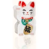 by Vivi. by Vivi. Haarklammer Glückskatze / Maneki-neko – Produktbild 1 von 1