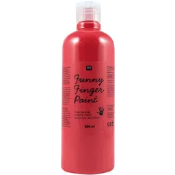 Rico Design Rico Design Fingerfarbe 500ml Rot – Produktbild 1 von 1