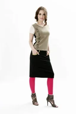 Göttin des Glücks Göttin des Glücks Shirt Lakshmi khaki – Produktbild 1 von 1