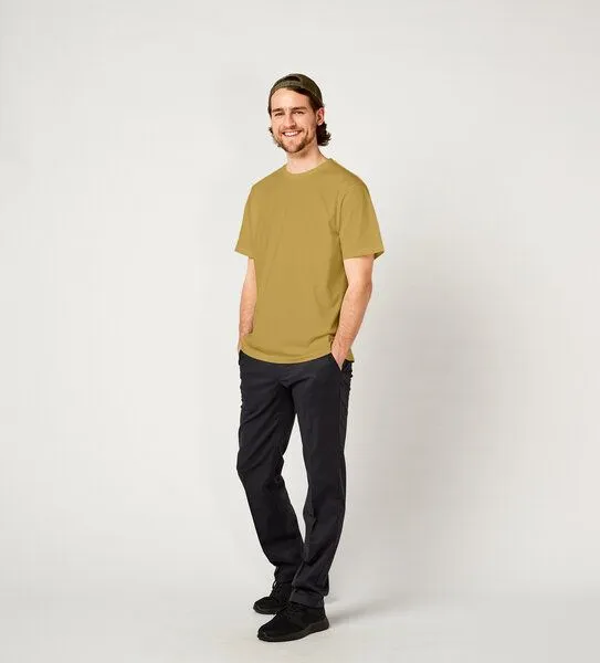 KAYA&KATO KAYA&KATO T-Shirt PORTO 2.0 unisex, Senfgelb, – Produktbild 1 von 3