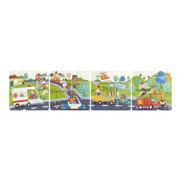 Hape Hape Puzzle Rettungsfahrzeuge – Produktbild 1 von 1