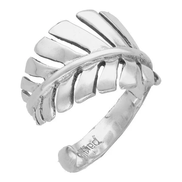 pakilia pakilia Silber Ring Farn Fair-Trade und handmade – Produktbild 1 von 4