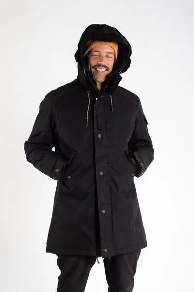JECKYBENG JECKYBENG The WINTER PARKA - Unisex aus Bio-Baumwolle, Schwarz, – Produktbild 1 von 3