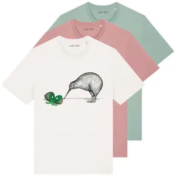 LIGARTI T-Shirt – Zwei Kiwis – LIGARTI Tiermanufaktur – Produktbild 1 von 1