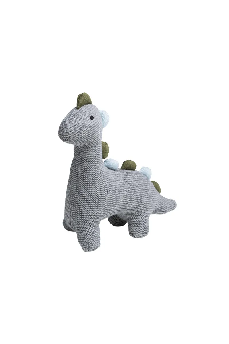 Tranquillo Tranquillo Kuscheltier DINO, Grau, – Produktbild 1 von 6